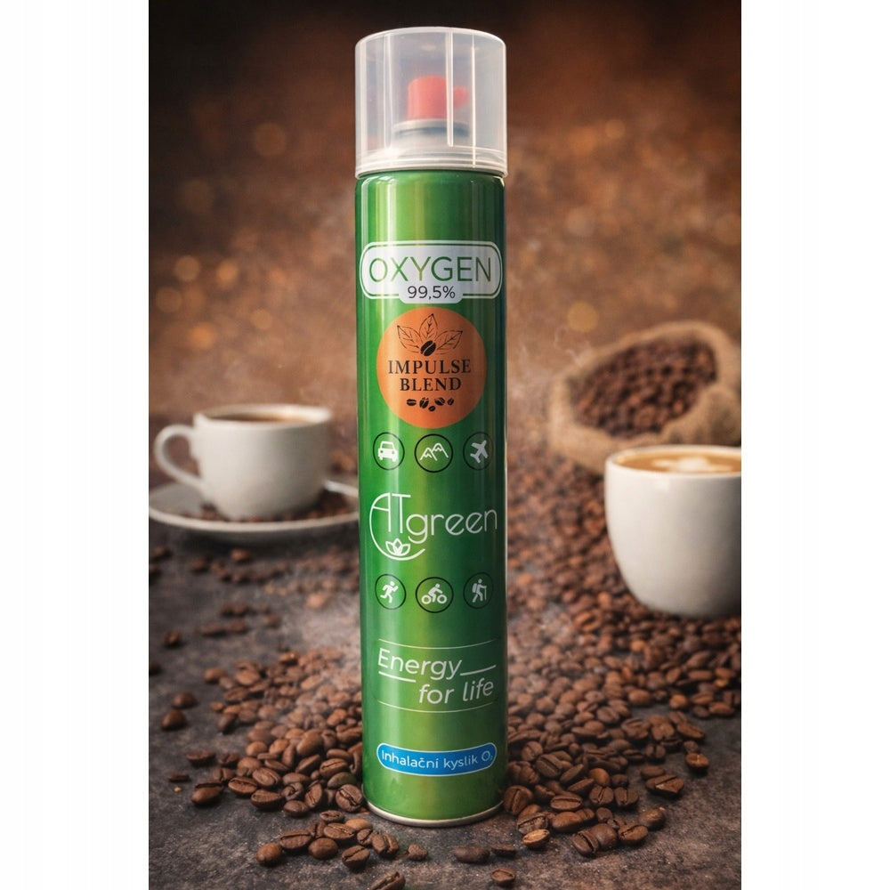 Inhalační Kyslík O2 - Impulse Blend - Bez masky Packaging status original