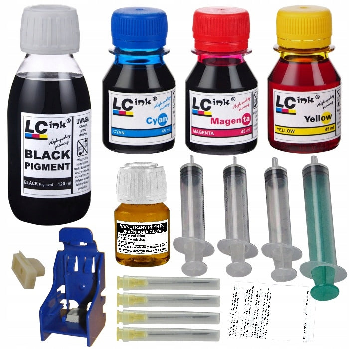 Ink FOR HP 304 305 301 302 650 652 653 703 704 SET REG ACCESSORIES + CLIP Manufacturer code LH1203x45AK2346/2