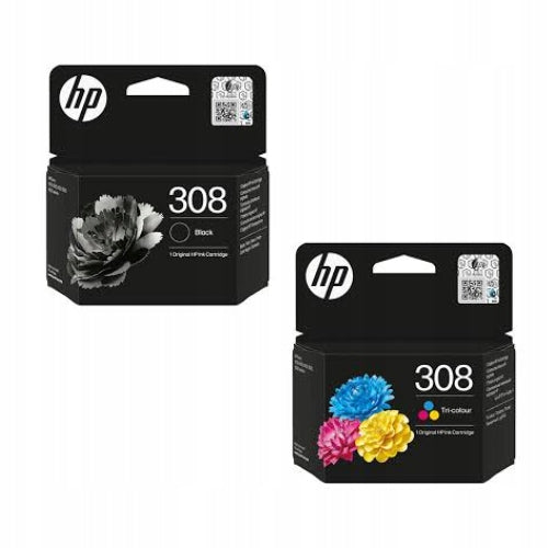 Ink HP 308 Black 7FP21UE + Ink HP 308 Colour 7FP20UE