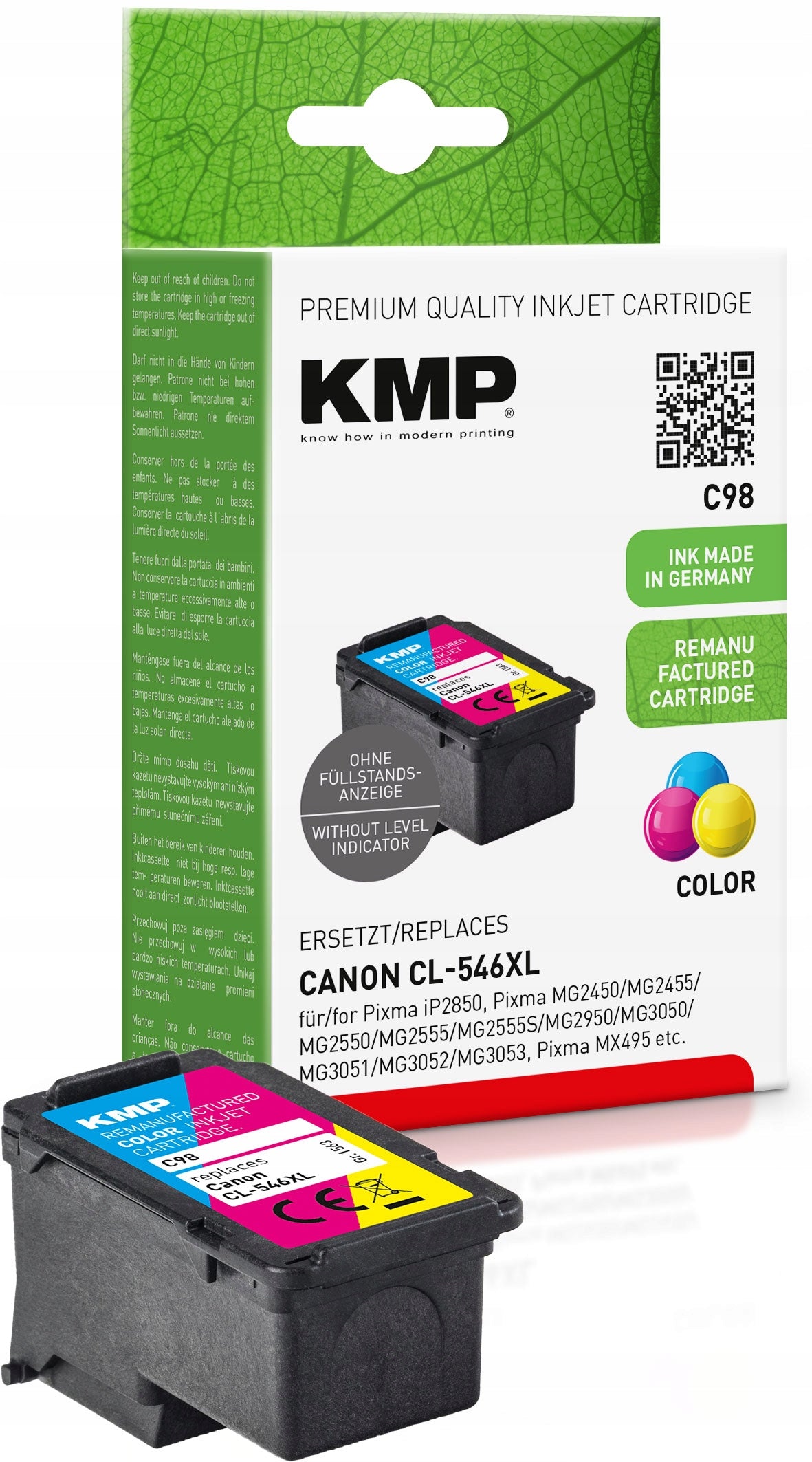 Ink for Canon CL-546 XL 8288B001 color