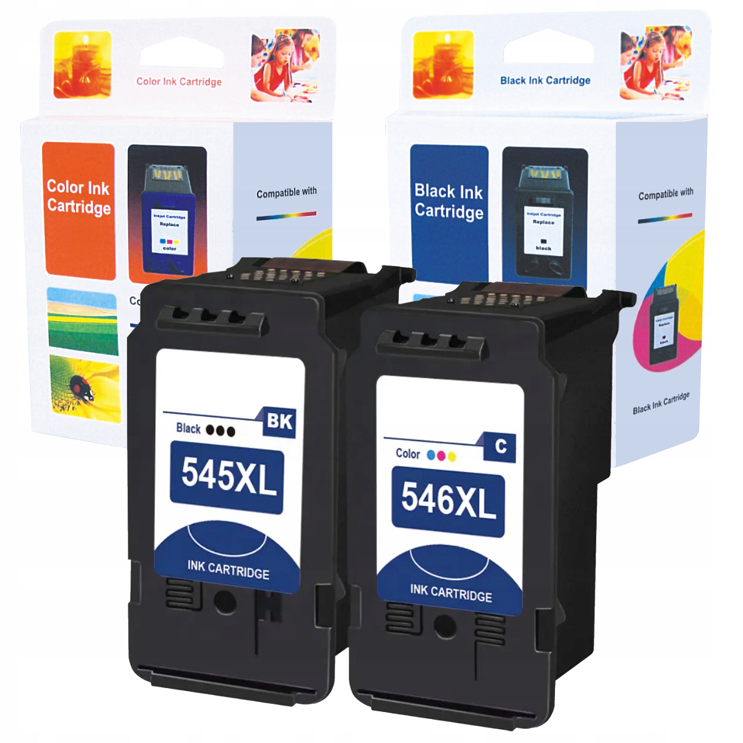 Ink for Canon PG 545 + CL 546 2850 MG2450 2455 2550 2950 TS3450 3351 TS3350