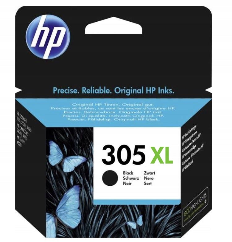 Ink for HP - 305XL BK black 4ml, Deskjet 2710e, 2320 2710e, 2810e (N)
