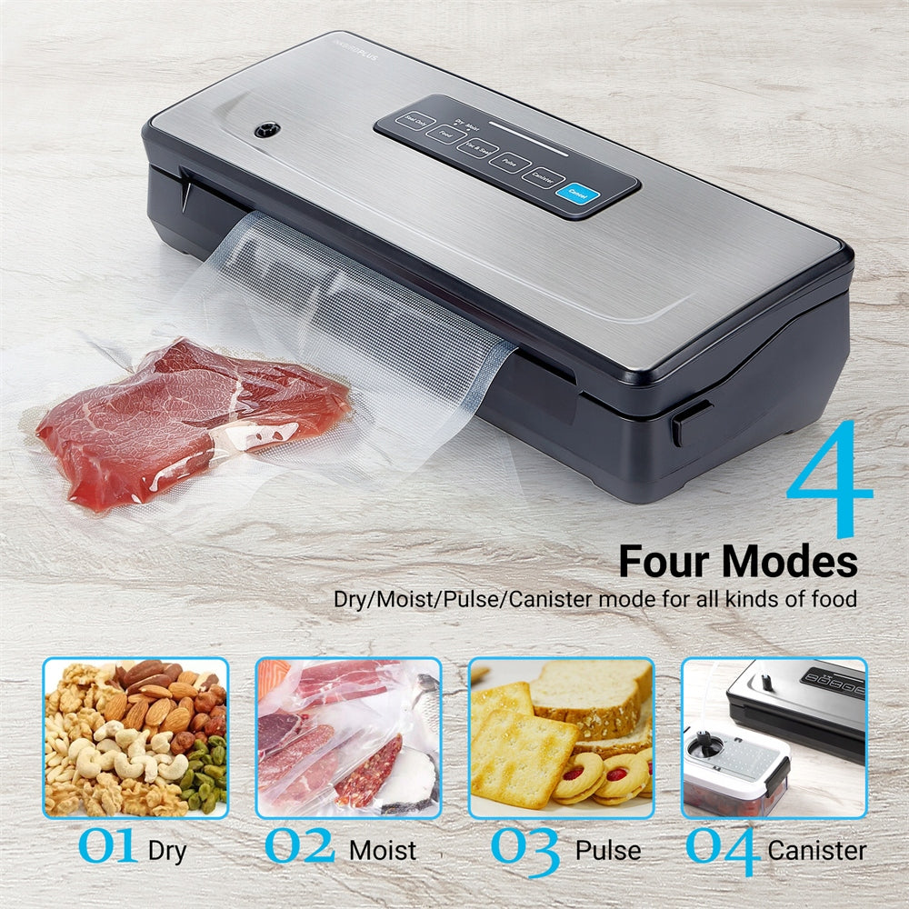 Inkbird INK-VS02 Automatic Vacuum Sealer Packer Food Sealer Wet & Dry Mode Manufacturer code IB-0496-XX