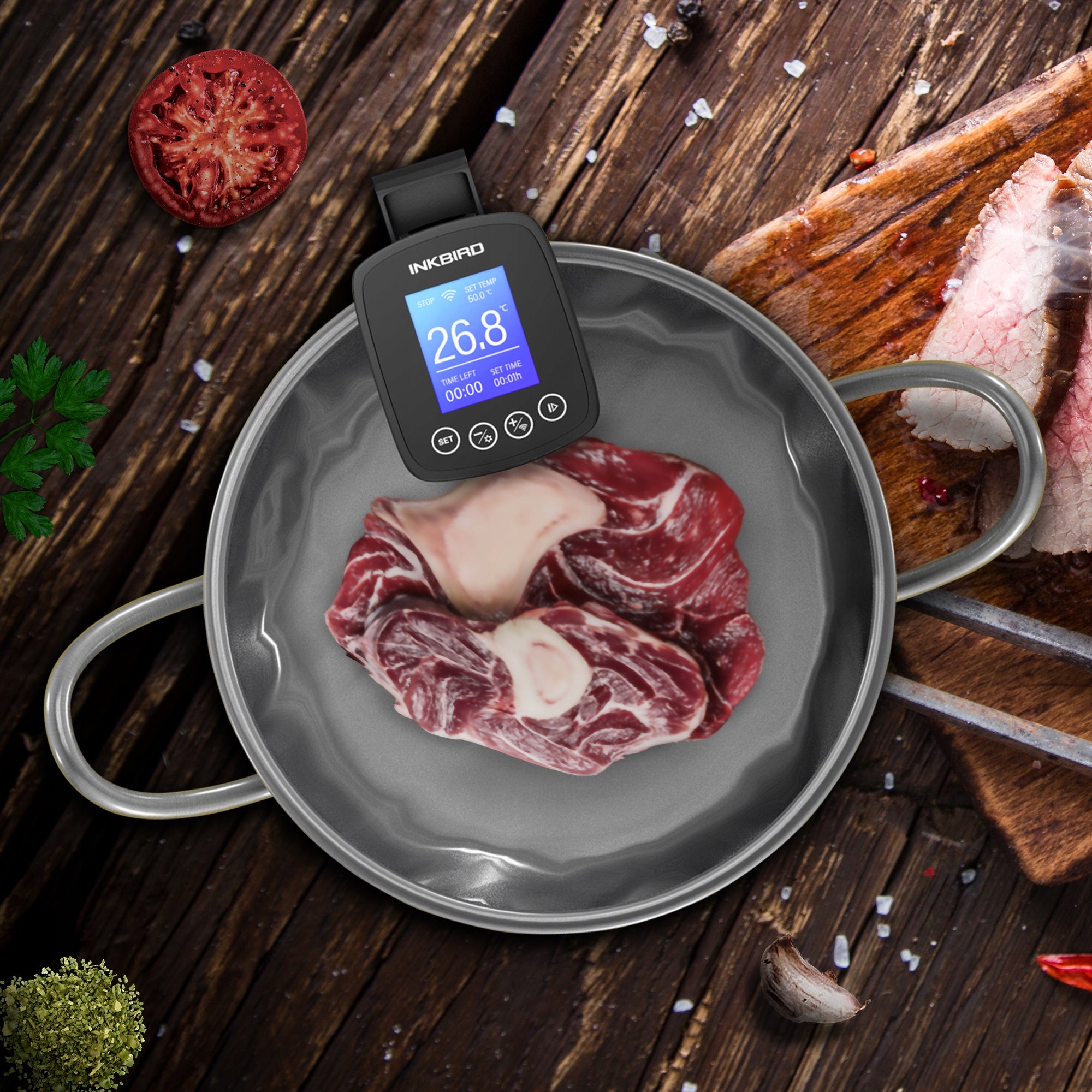 Inkbird WiFi Sous Vide Cooker ISV-100W 1000W Professional Precision Cooker Manufacturer code IB-0197-XX