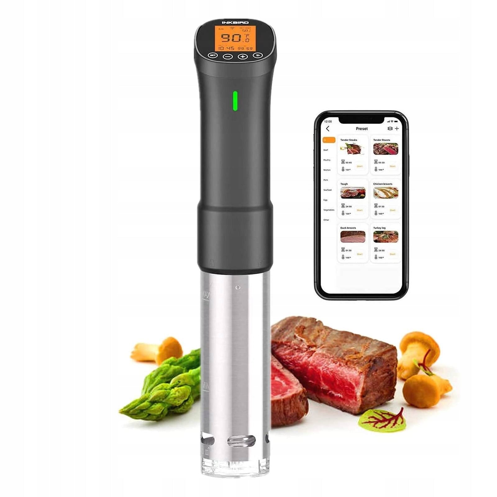 Inkbird Wifi Sous Vide Machine ISV-200W 1000W Immersion Circulator