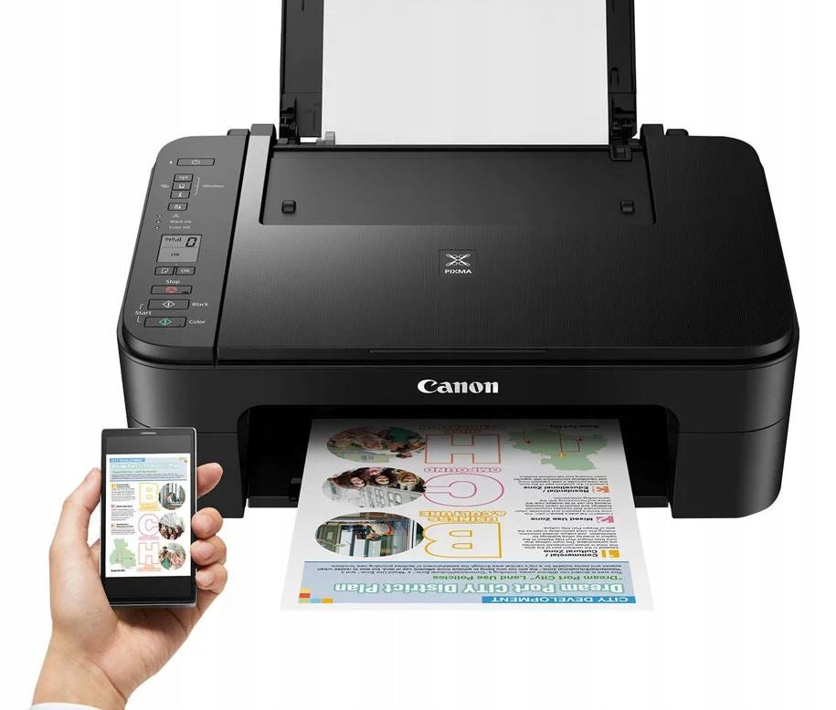 Inkjet Printer Multifunctional Canon Pixma WIFI Color Scanner + Inks Manufacturer code 0634065985653