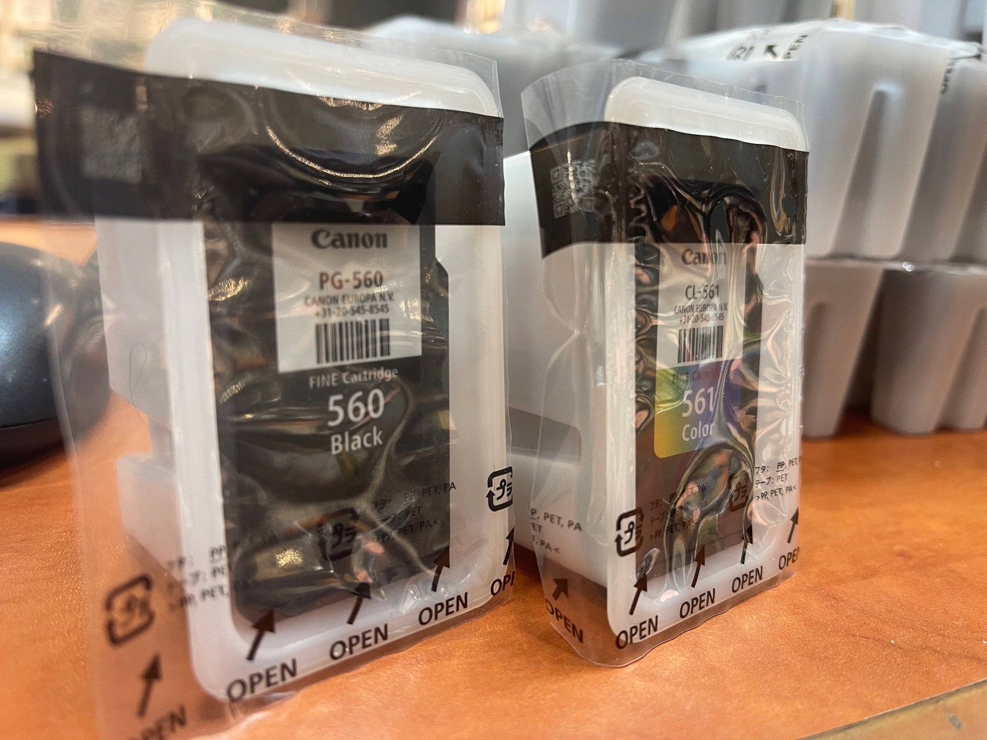 Inks Canon PG-560, CL-561 black and tricolour cartridge Manufacturer Canon