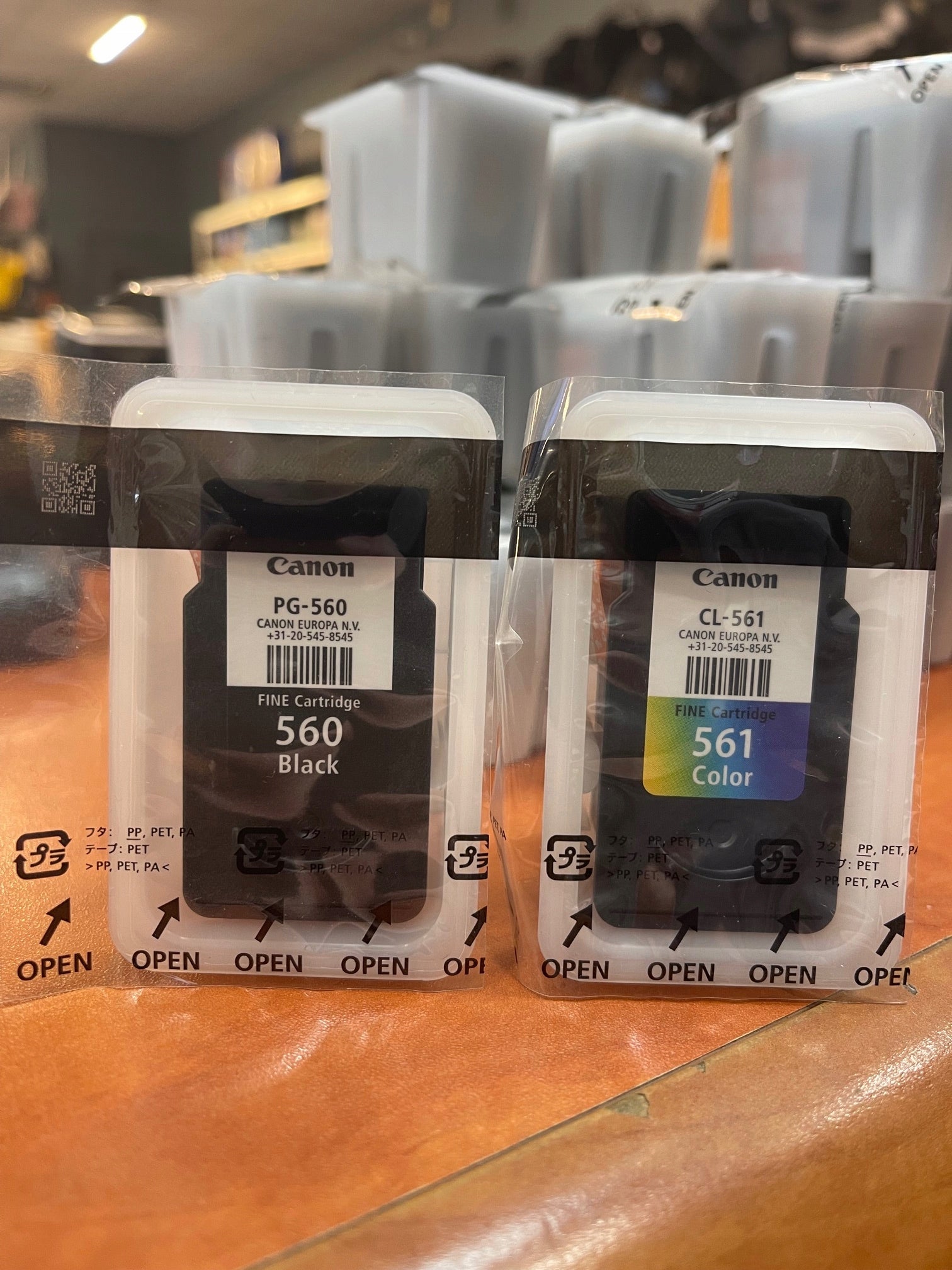 Inks Canon PG-560, CL-561 black and tricolour cartridge Manufacturer code 3713C006