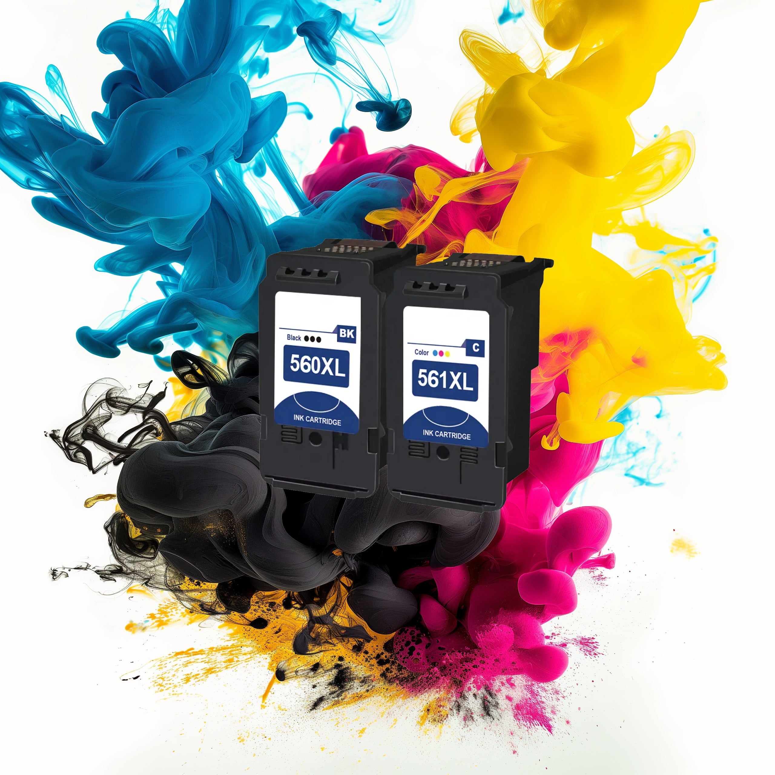 Inks for CANON PG 560 + CL 561 XL PIXMA TS5350 TS5350a TS5351 TS5352 TS7450 Manufacturer code PG560 CL561 XL PIXMA TS5351a TS5351 TS5352a