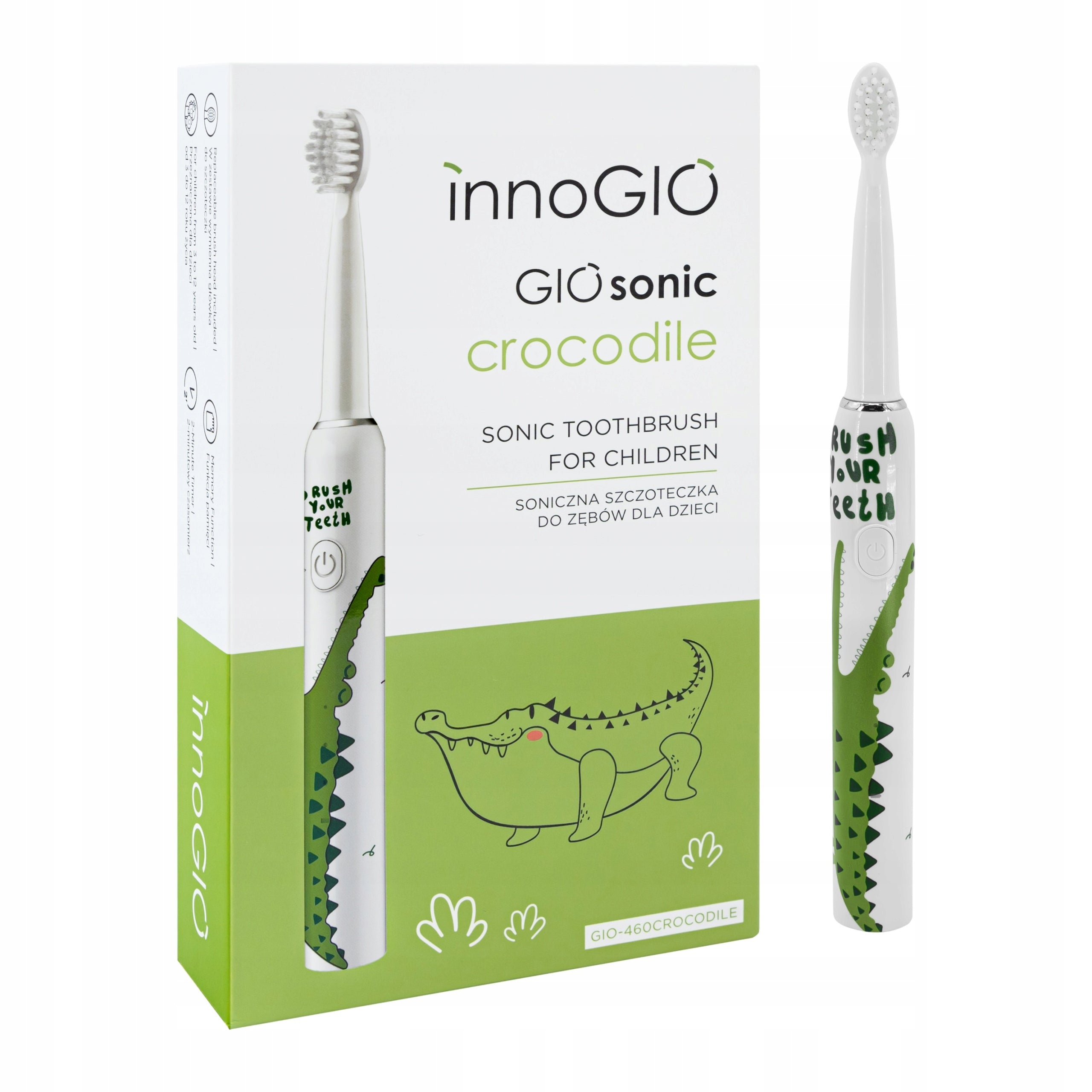 InnoGio Children's sonic toothbrush Giosonic Crocodile