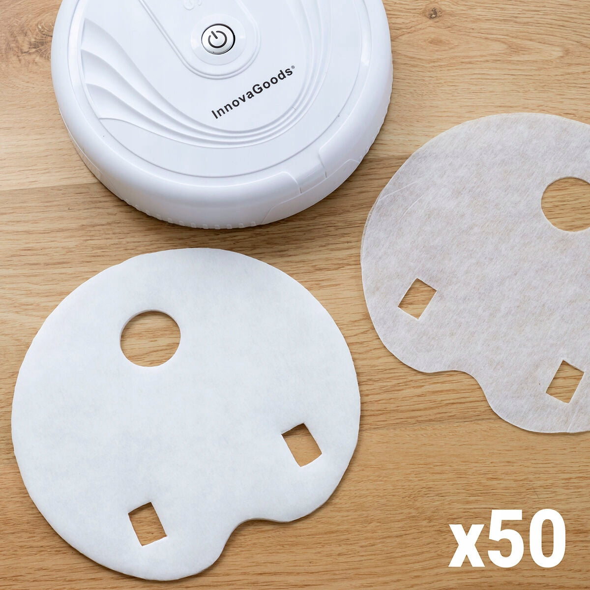 InnovaGoods Mopping Cleaning Robot Cartridges Set of 50