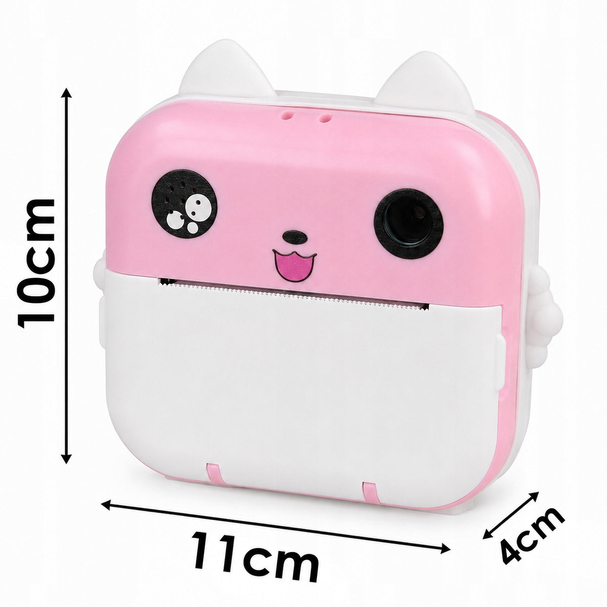 Instant Camera for Kids Click ZOOM 48Mpx with LCD Screen 15 ROLLS Model Aparat natychmiastowy dla dzieci różowy