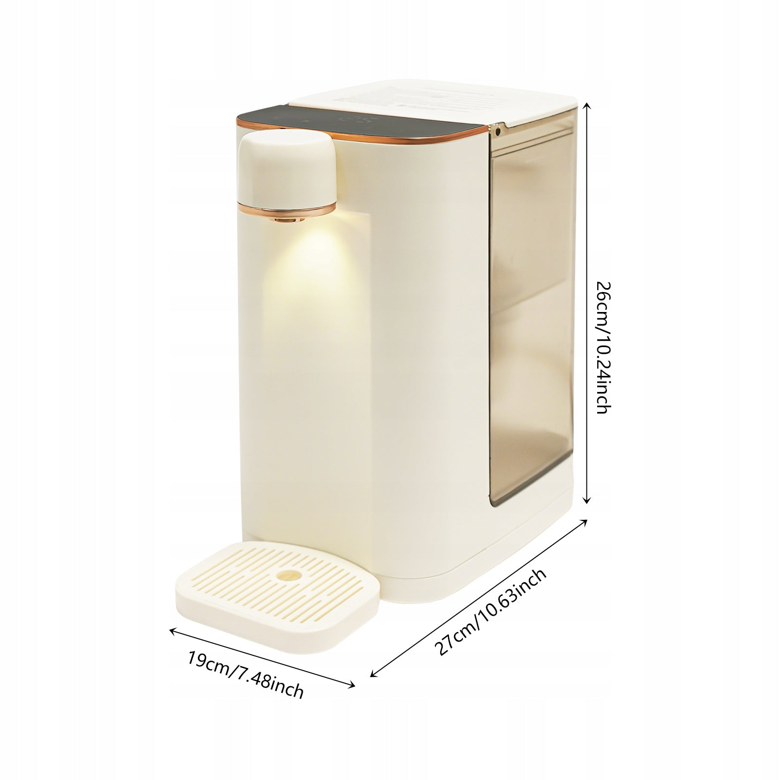 Instant Hot Water Dispenser, Electric Water Dispenser with Child Lock Packaging status original