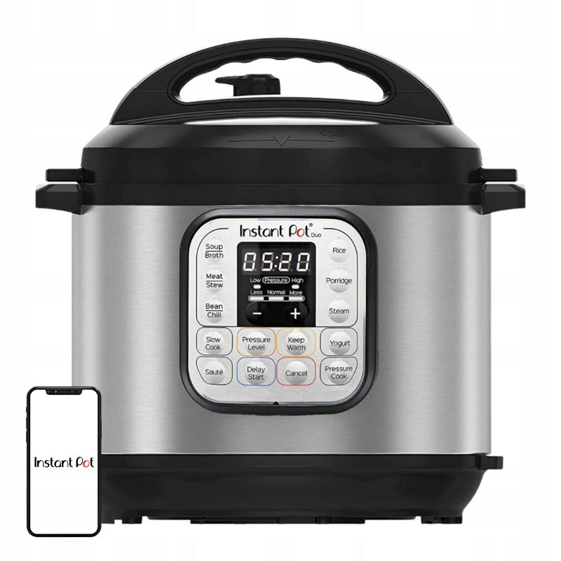 Instant Pot Duo Mini Multicooker 8l Pressure Cooker 7in1 Pair Frying Packaging status original