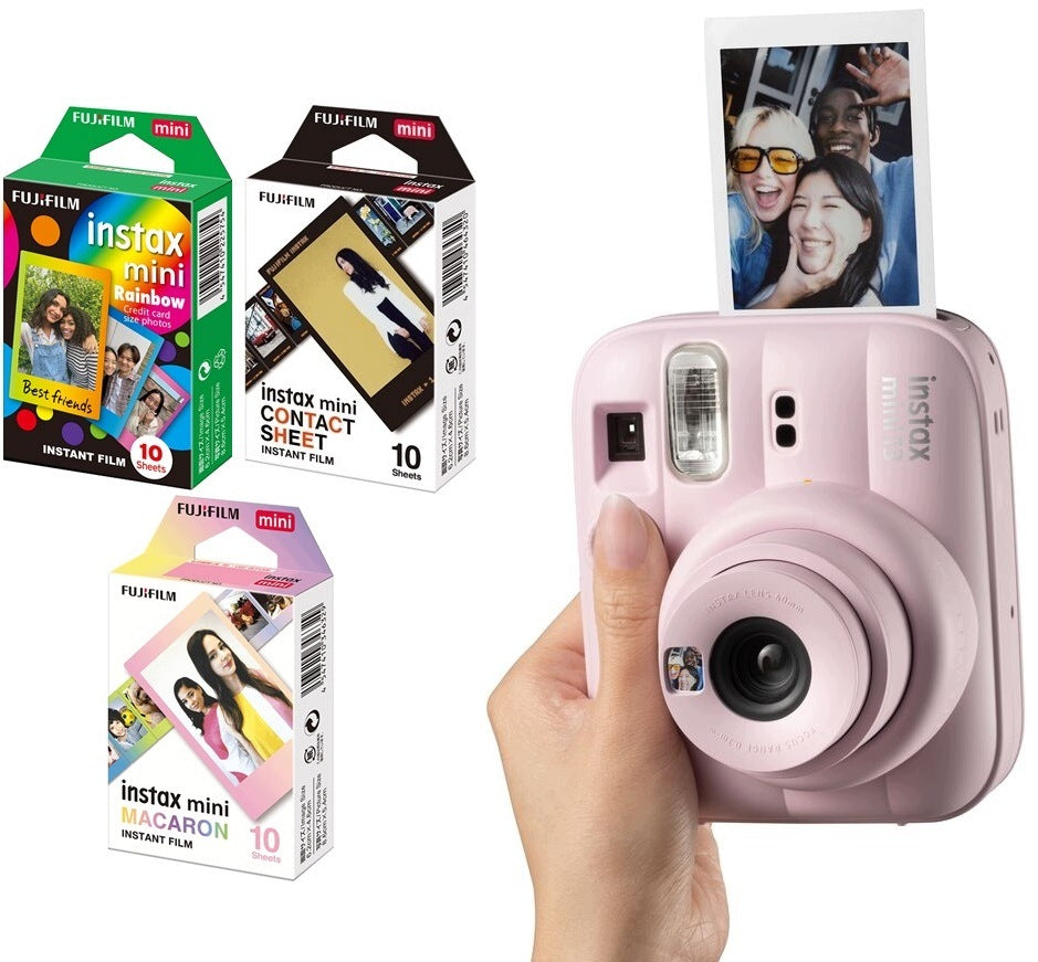 Instant camera Fujifilm Instax Mini 13 pink + 3 movies Packaging status original