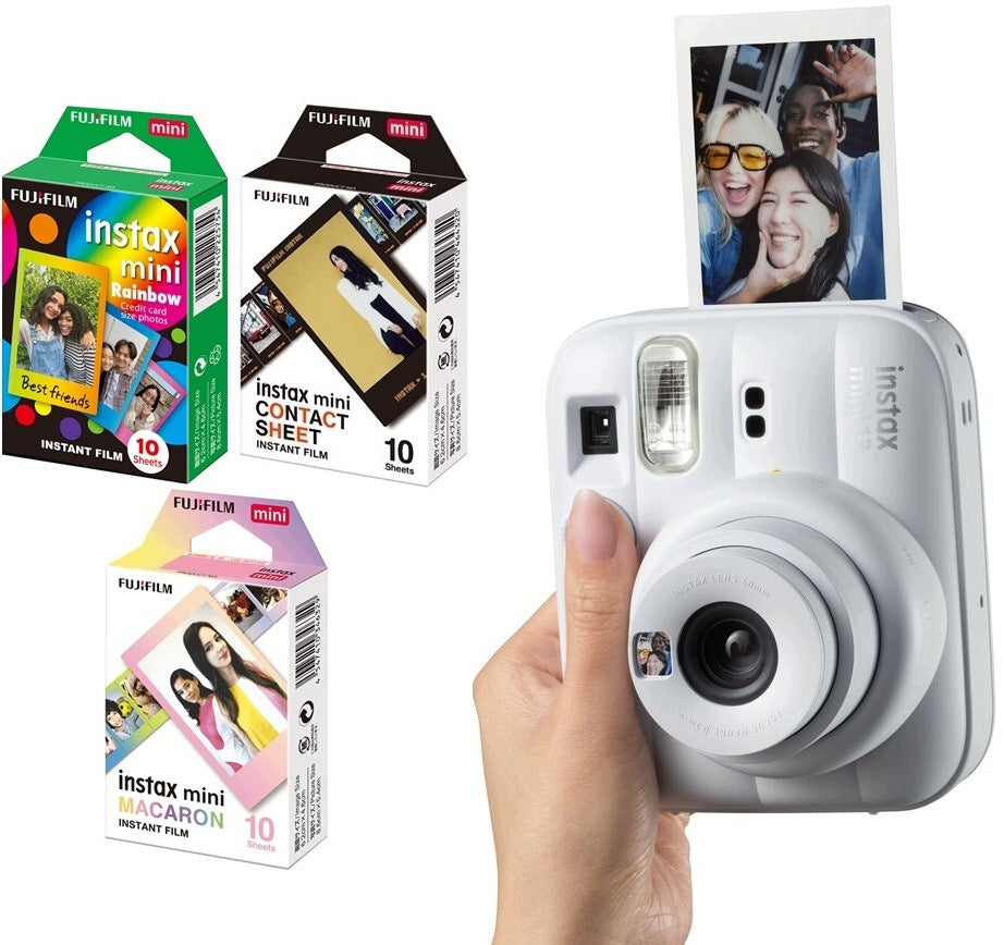 Instant camera Fujifilm Instax Mini 13 white + 3 movies Packaging status original