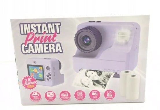 Instant camera with printer function
