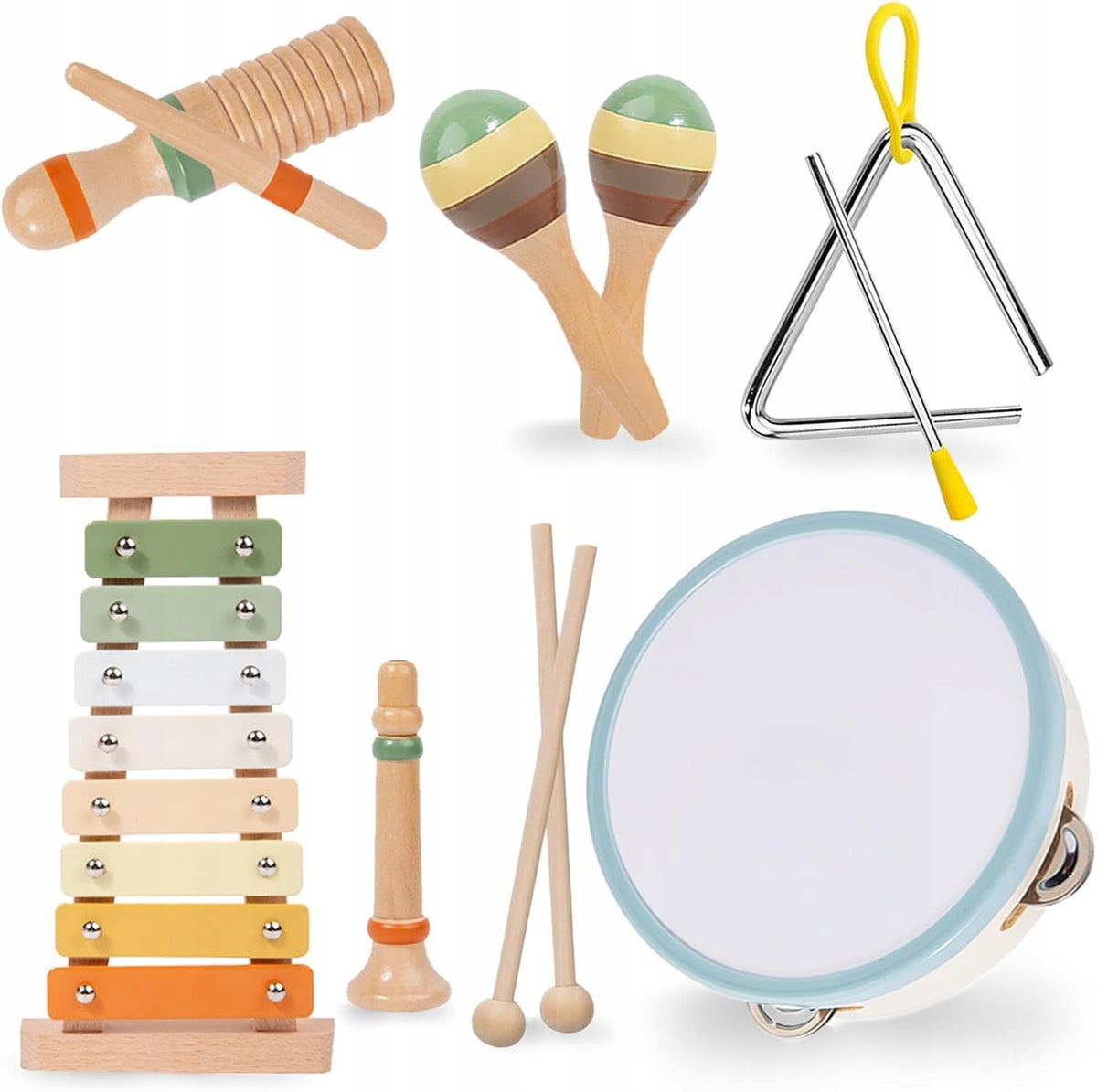 Instruments Montessori Musical Instrument Set for Children Ages 1+