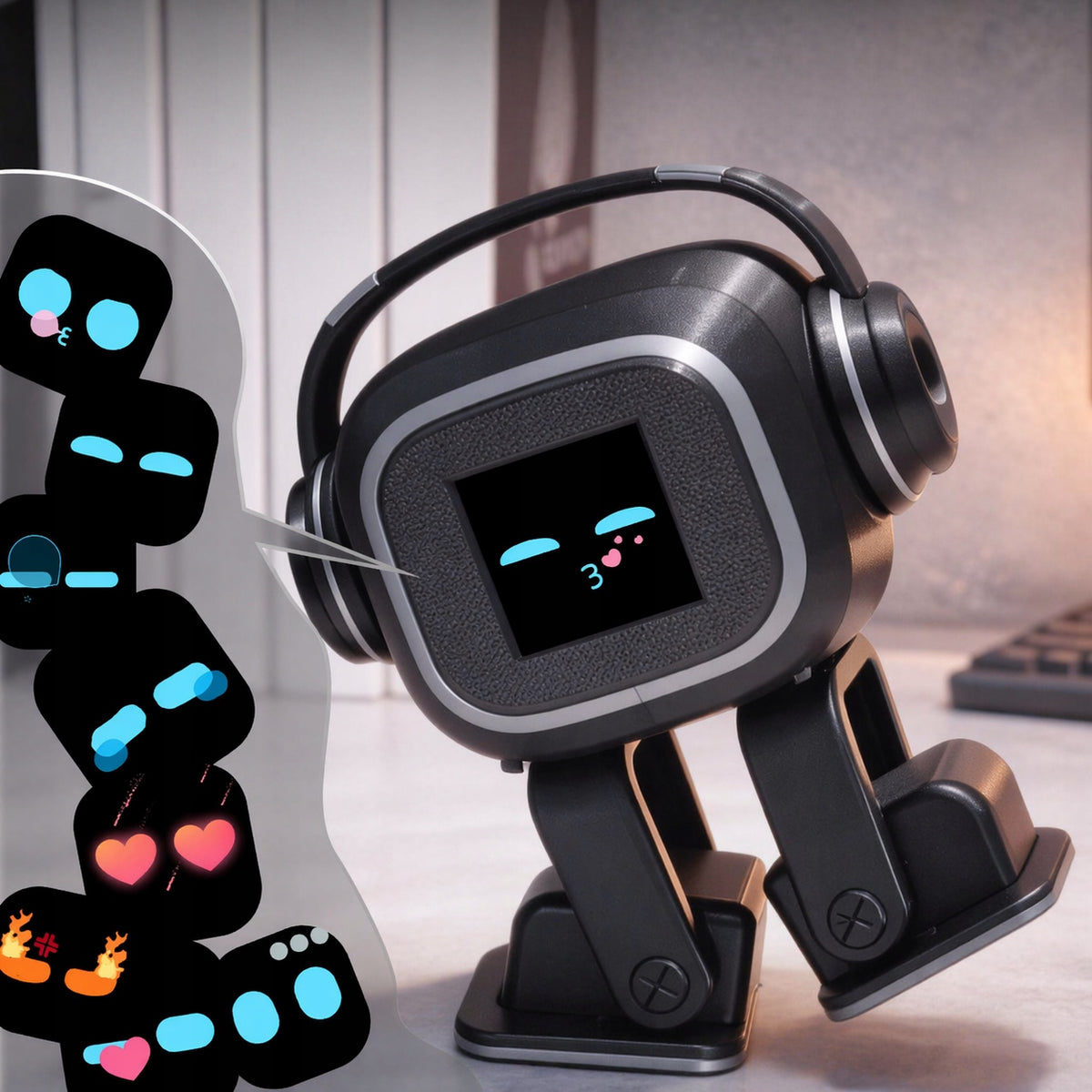 Intelligent Interactive Robot AI Ollie SPEAKS in Polish Emotions Brand no brand