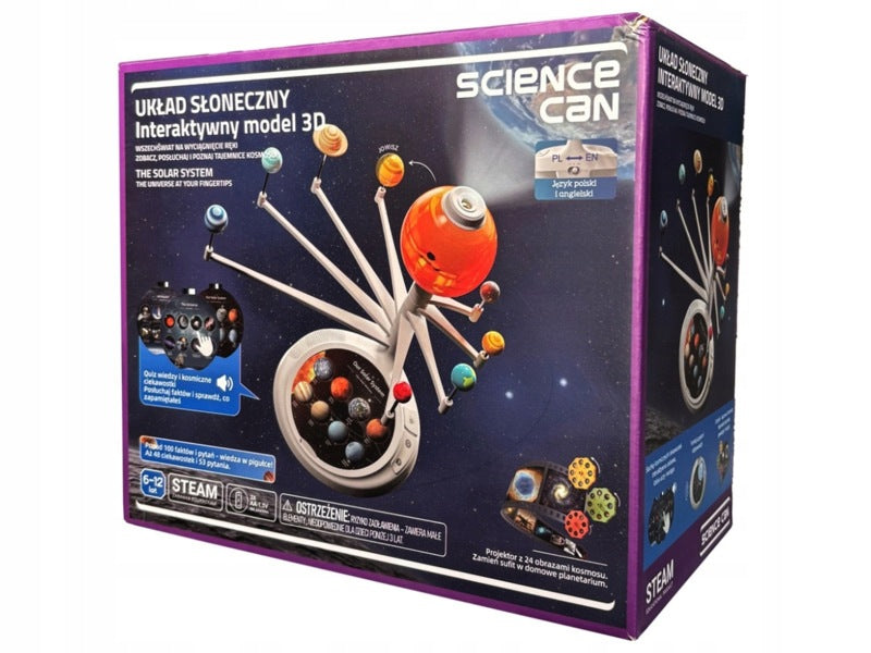 Interactive 3D Model SCIENCE CAN Solar System Projector