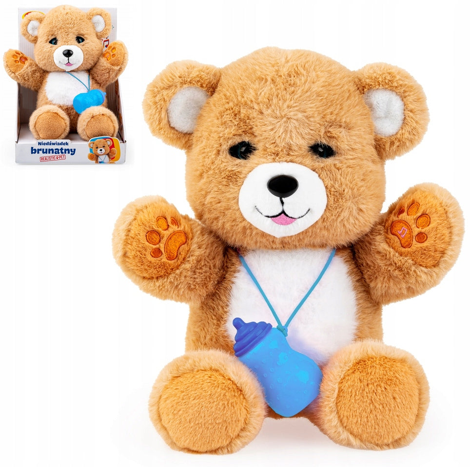 Interactive Brown Bear Dumel Discovery with Touch Sensor