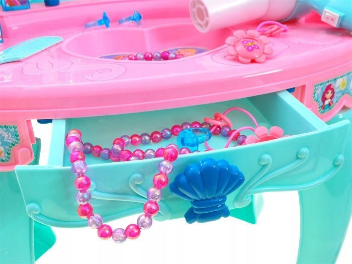 Interactive DRESSING TABLE for princess ACCESSORIES Melodies + light ZA1510 Batteries included yes