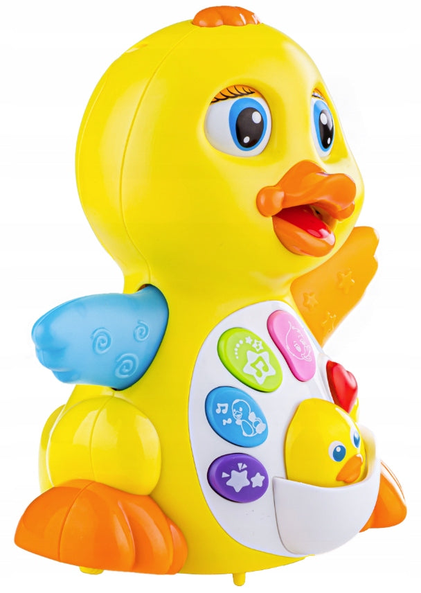 Interactive Dancing Duck Sings Dancing Sounds Toy Baby + FREEBIE Color yellow
