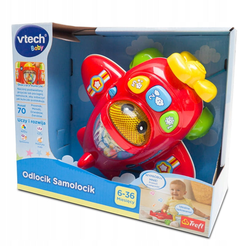Interactive Departure Airplane Vtech 61430 6m+