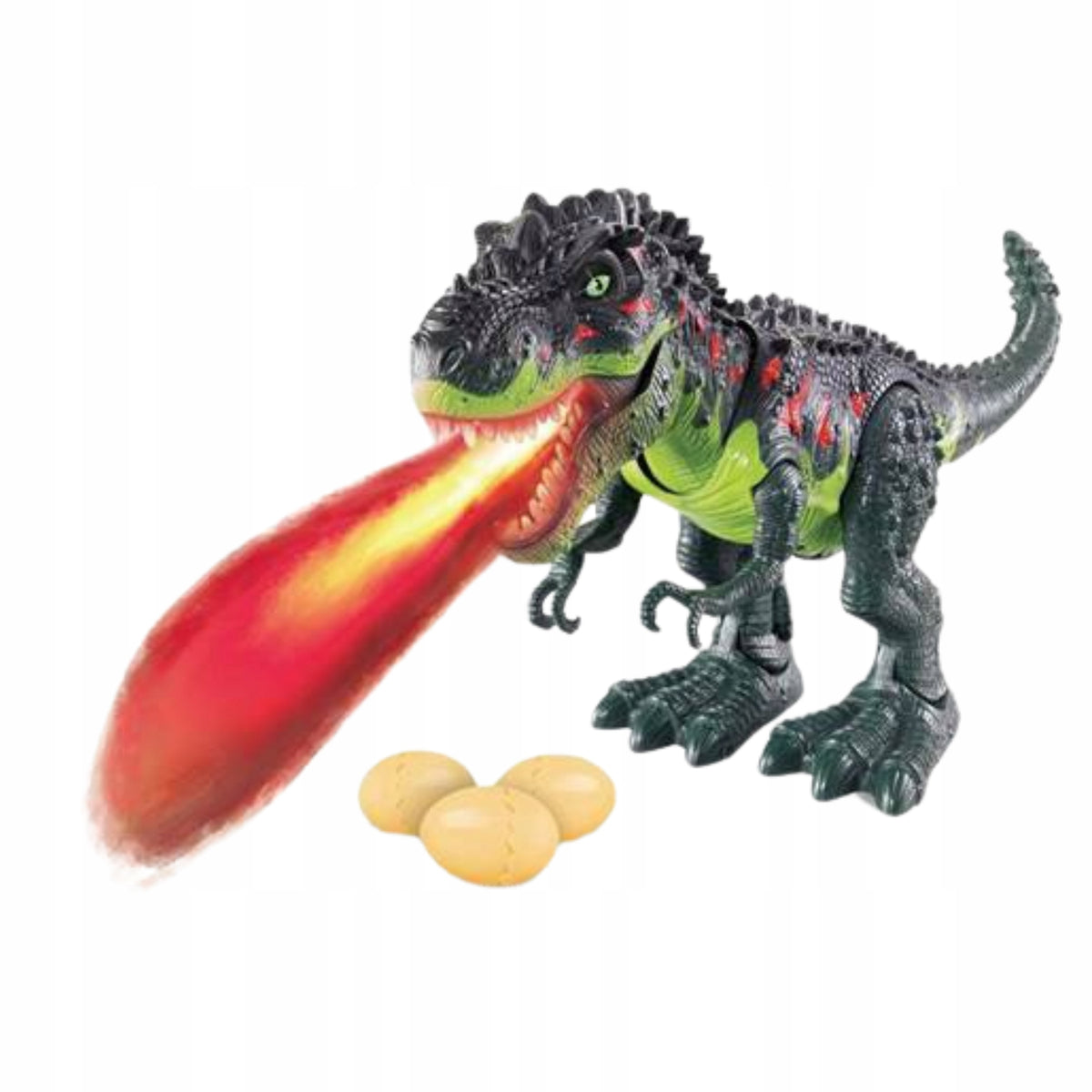 Interactive Dinosaur Breathes Fire Couple Lays Eggs Movement Glowing Sound Manufacturer code 6063033564