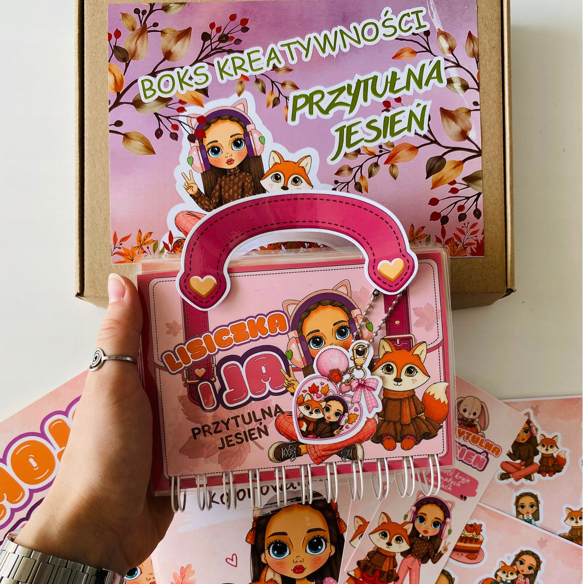 Interactive Educational Book Cozy Autumn Gift for Girl