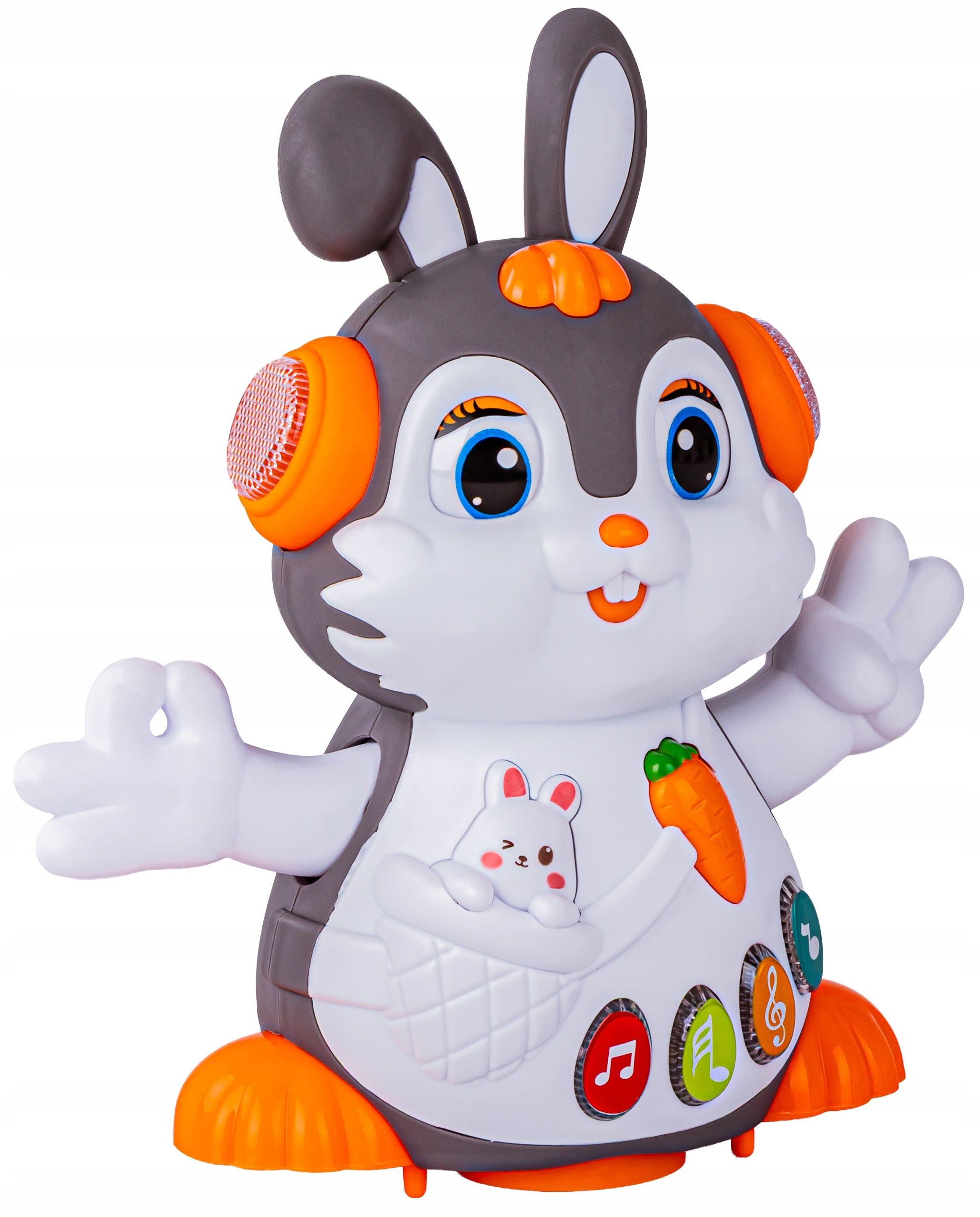 Interactive Educational Music Bunny RABBIT Game Dances Rides Sings Brand DK