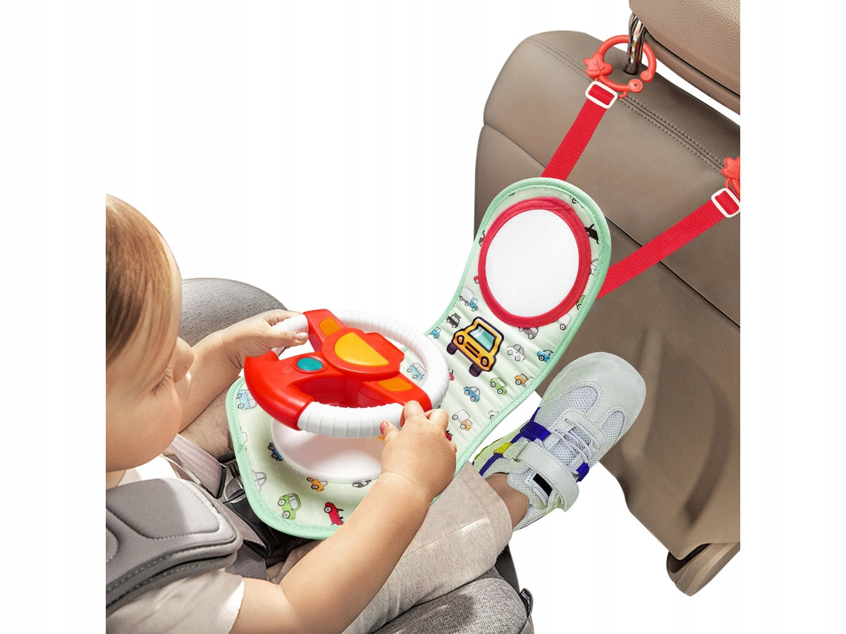 Interactive Educational STEERING WHEEL FOR CAR SET SMALL DRIVER Brand DK