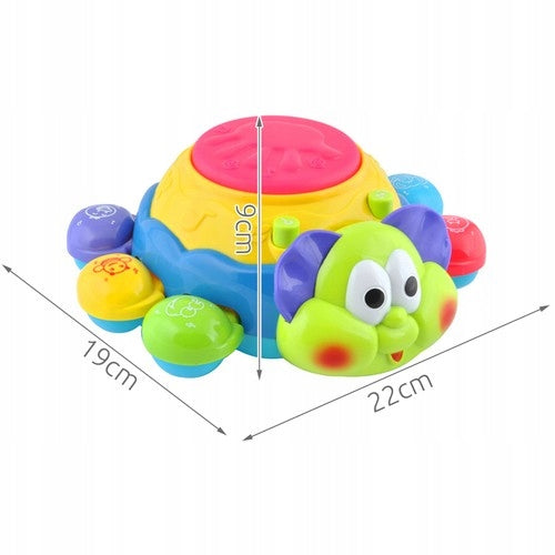 Interactive Escape Toy Crawling Turtle for Learning to Walk LED Manufacturer code ZŁAP MNIE DOGONIĘ CIĘ
