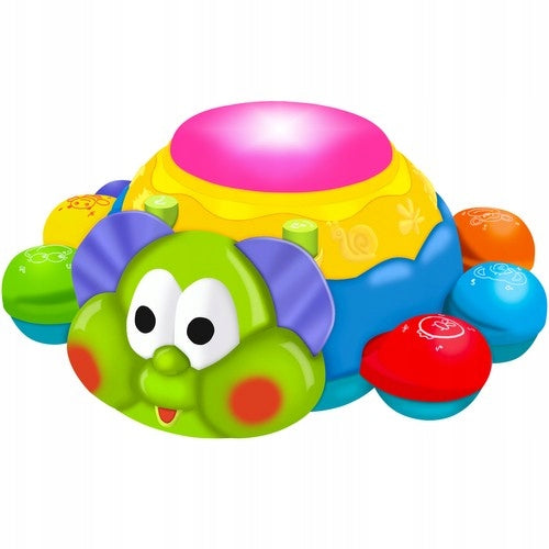 Interactive Escape Toy Crawling Turtle for Learning to Walk LED