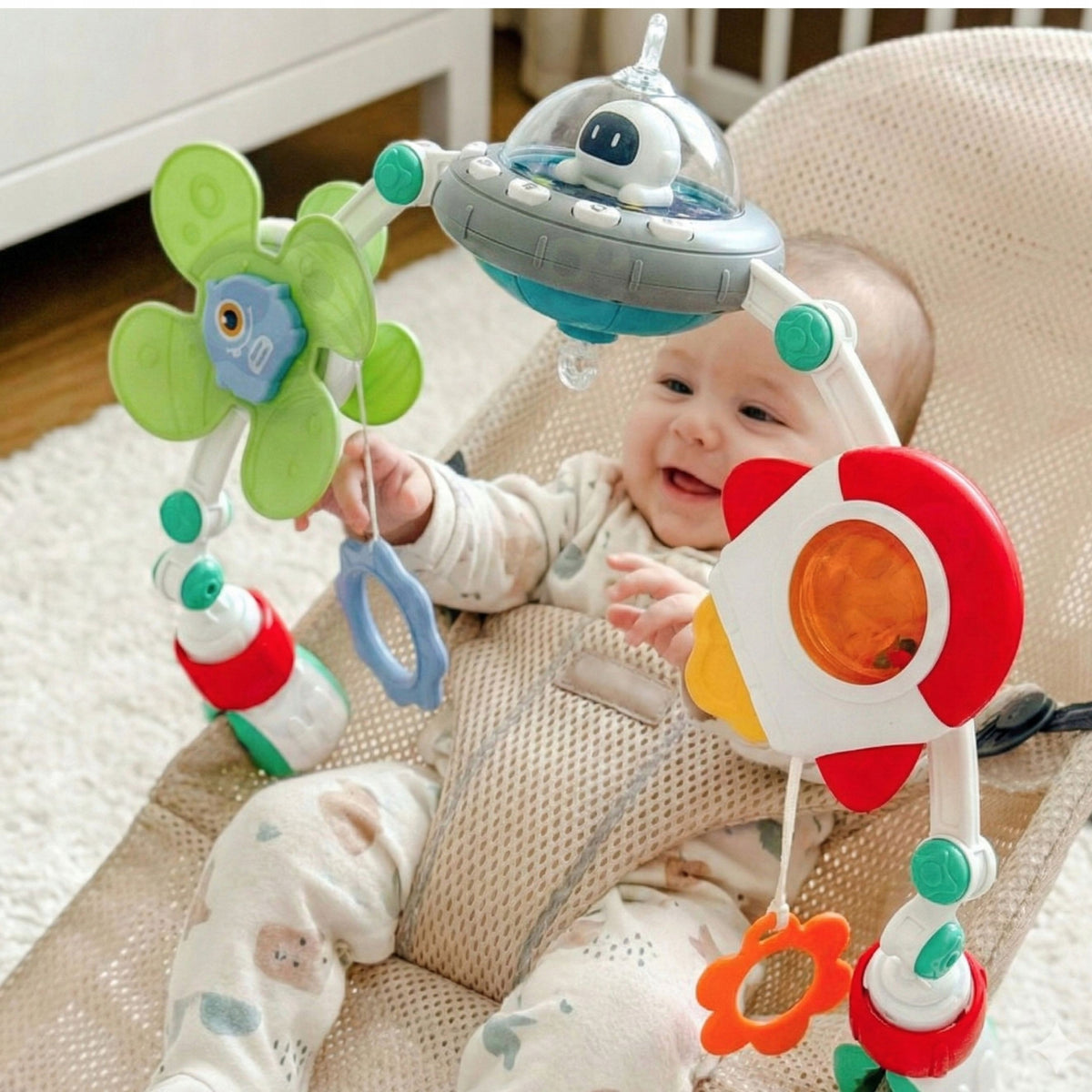 Interactive Headband Bow for Bed Playing Lullabies Packaging status original
