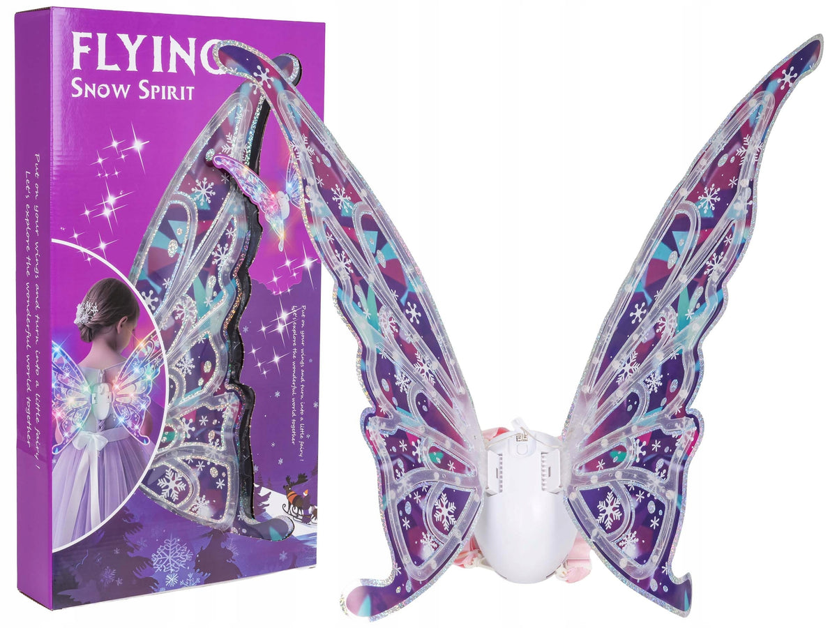 Interactive Illuminated Butterfly Wings with Music for Kids