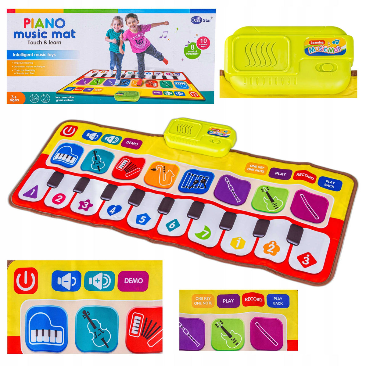 Interactive Mat Musical Dance Game For Children Dance Piano Manufacturer code 757-01A ZW