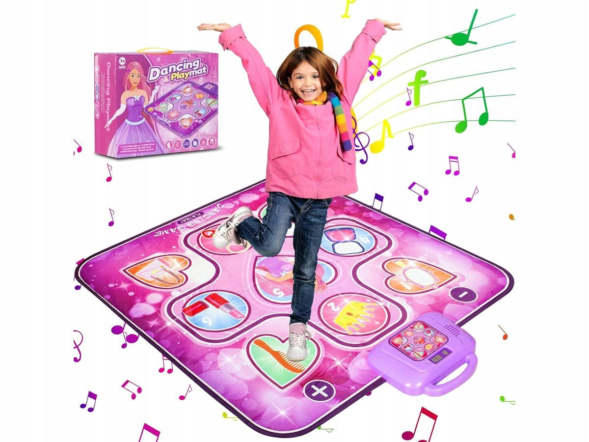Interactive Music Dance Mat for Kids 6 LED Modes