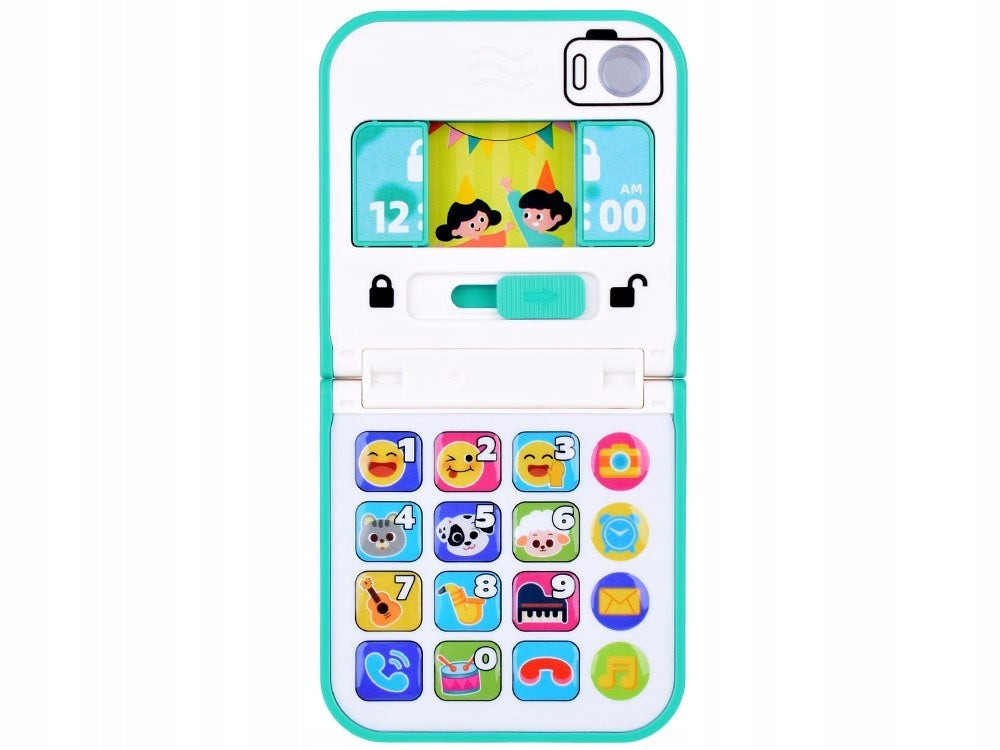 Interactive Music Phone Folding Smartphone for Baby ZA5424 Brand Hola