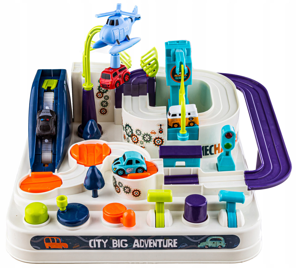 Interactive Obstacle Course Car Parking Car Slide Packaging status original