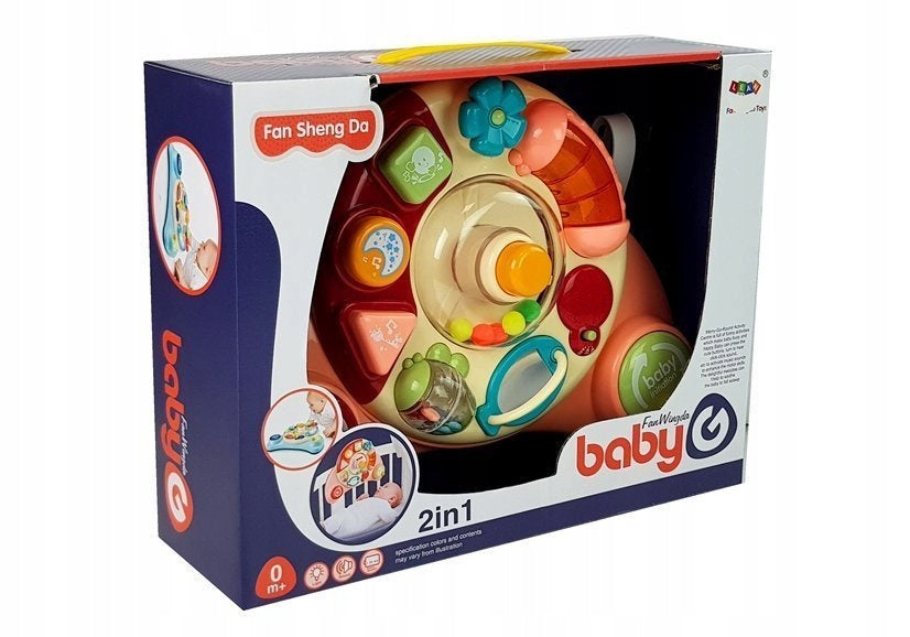 Interactive Panel Baby Toy Music Animal Sounds Pink Brand LEAN Toys