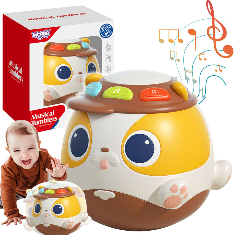 Interactive Playing Ball Dog Music Toy Educational WOOPIE
