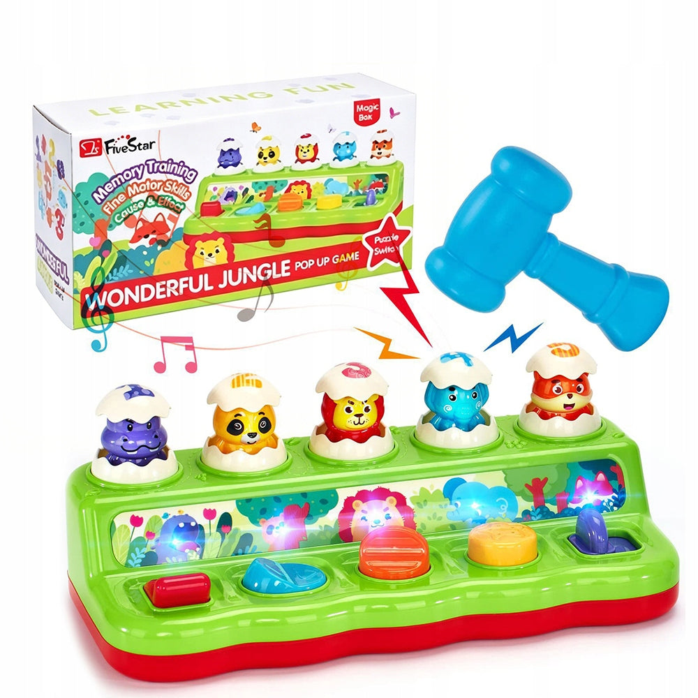 Interactive Pop-up Animals for Kids Sensory Baby Day Minimum kid's age 3