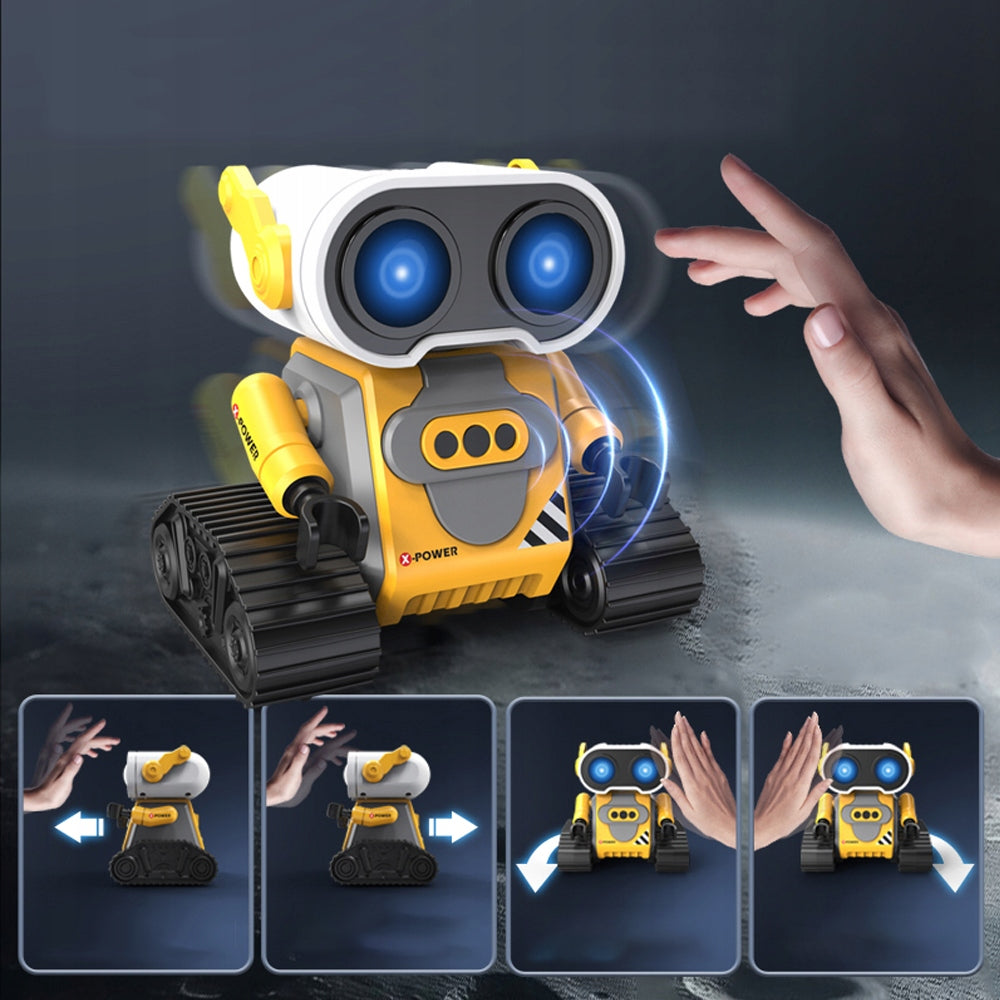 Interactive Robot EMO Toy With Gestures Music Dances 360°Lighting Eyes LED Brand Bedee