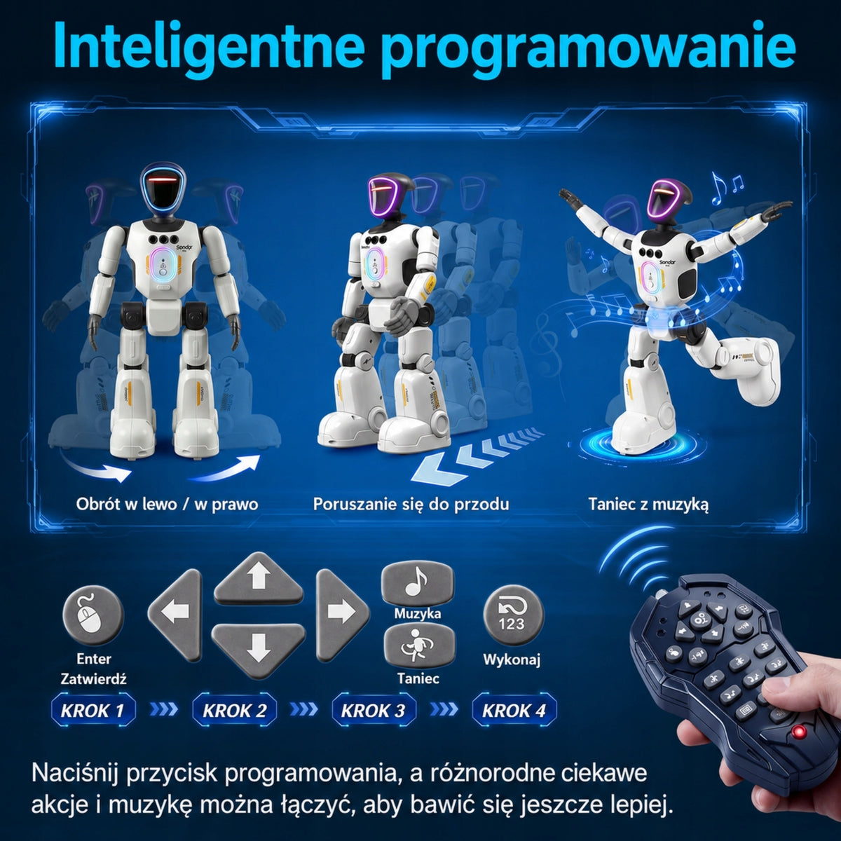 Interactive Robot For Children Programmable Humanoid Robot EPT AI Kind for programming and coding