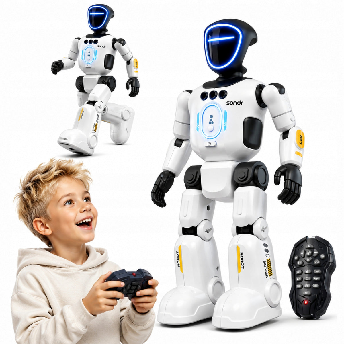 Interactive Robot For Children Programmable Humanoid Robot EPT AI