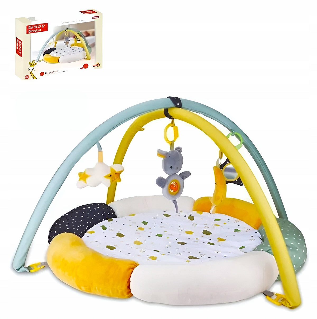 Interactive SENSORY Educational Mat Soft for Infants Toys 0+