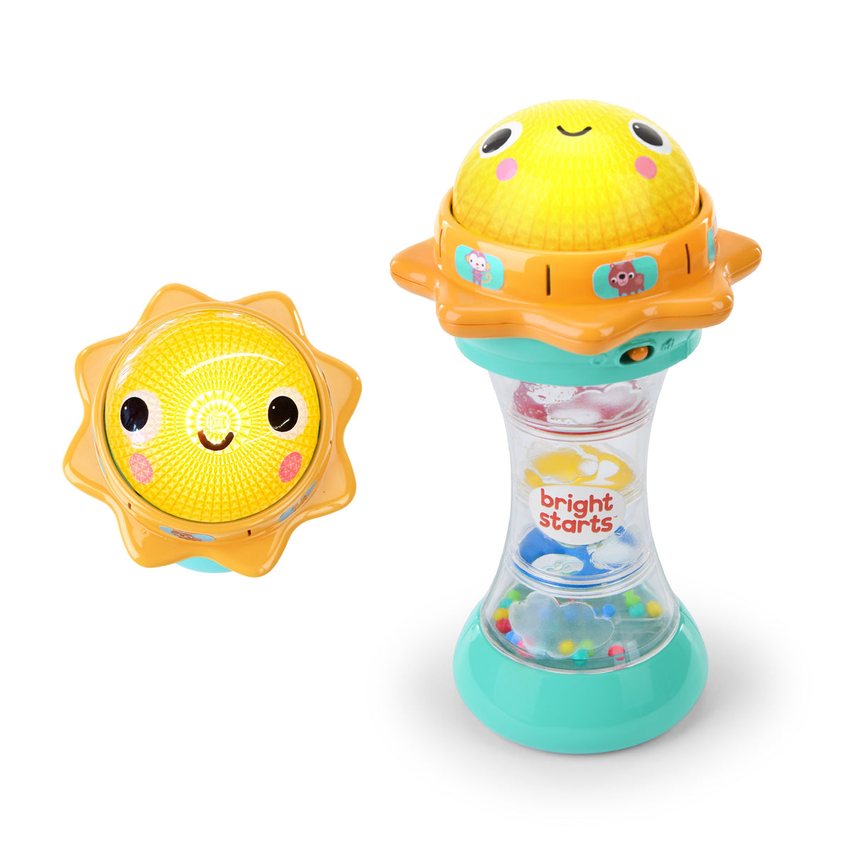 Interactive Sensory Music Rattle Sunshine Bright Starts