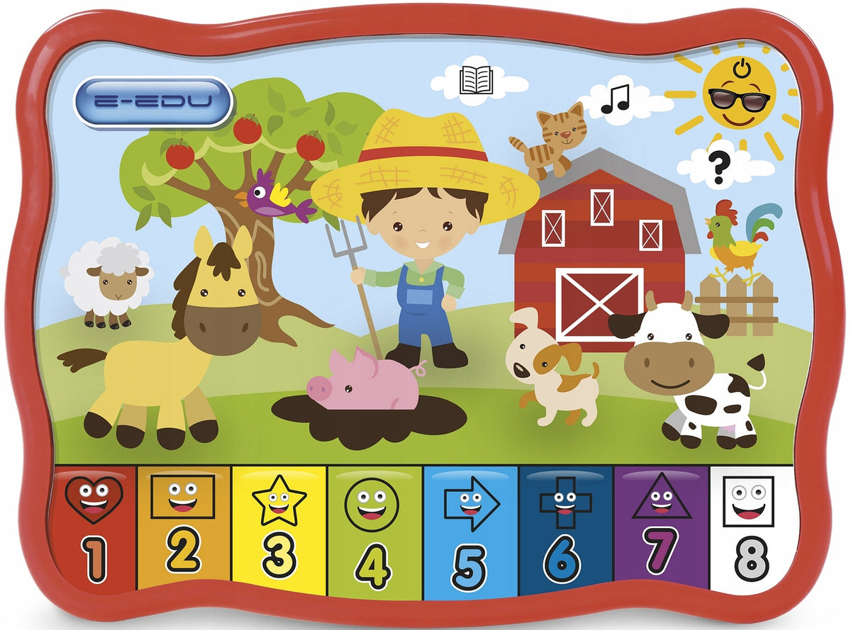 Interactive TABLET for children Cheerful Farm Kid's age 12+ months