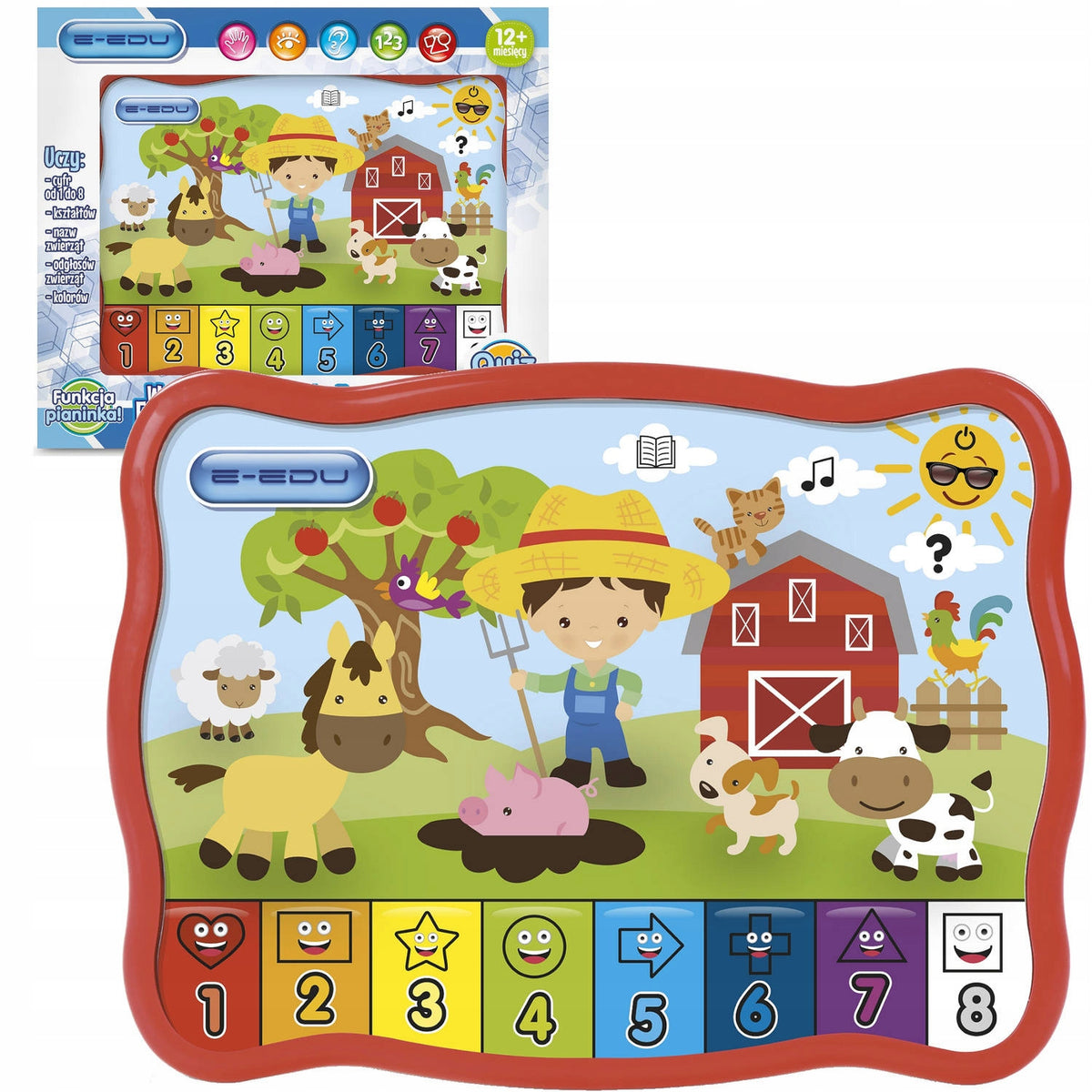 Interactive TABLET for children Cheerful Farm